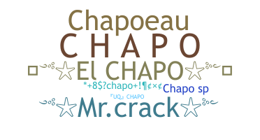 ニックネーム - chapo