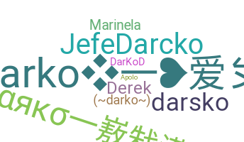ニックネーム - Darko