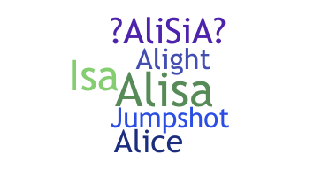 ニックネーム - Alisia