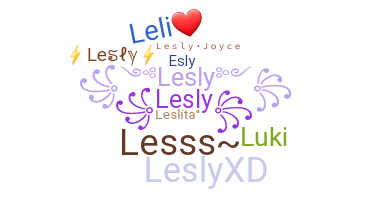 ニックネーム - Lesly