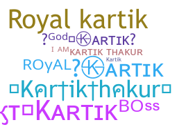 ニックネーム - Kartikthakur