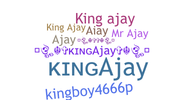 ニックネーム - KingAjay