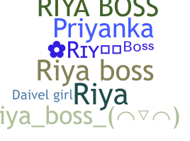 ニックネーム - RiyaBoss