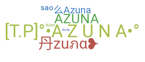 ニックネーム - Azuna