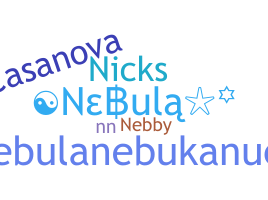 ニックネーム - Nebula