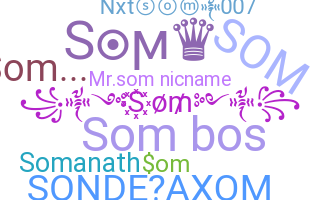 ニックネーム - Som