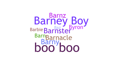 ニックネーム - Barney