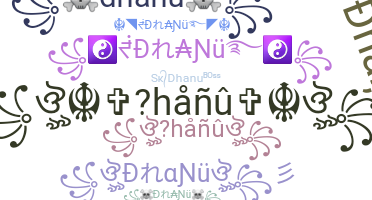 ニックネーム - Dhanu
