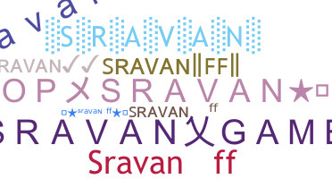 ニックネーム - Sravanff