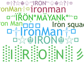 ニックネーム - Iron