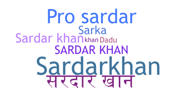 ニックネーム - SardarKhan