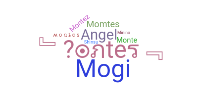 ニックネーム - Montes