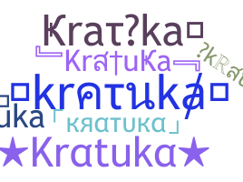 ニックネーム - kratuka