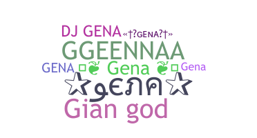 ニックネーム - GEna