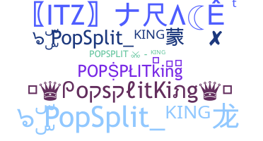 ニックネーム - POPSPLITking
