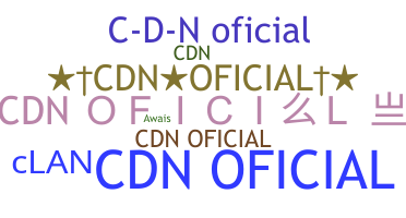 ニックネーム - CDNOFICIAL