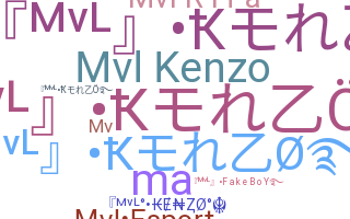 ニックネーム - MvlKEnzo