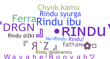 ニックネーム - Rindu