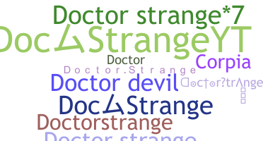 ニックネーム - DoctorStrange