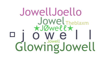 ニックネーム - jowell