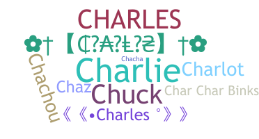 ニックネーム - Charles