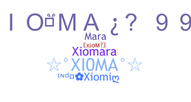 ニックネーム - xioma