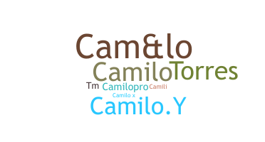 ニックネーム - CamiloX