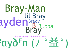 ニックネーム - Brayden