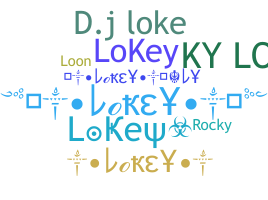 ニックネーム - Lokey