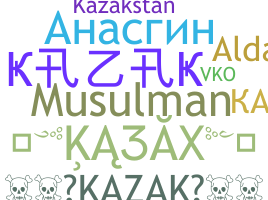 ニックネーム - Kazak