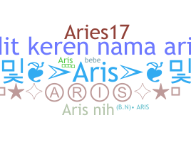 ニックネーム - Aris