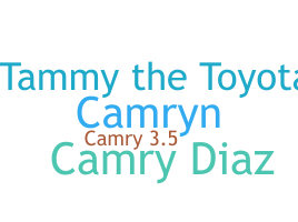ニックネーム - Camry