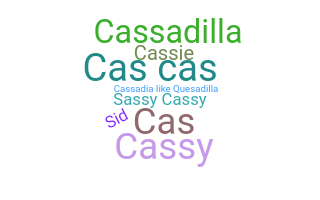 ニックネーム - Cassidy