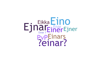 ニックネーム - Einar