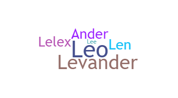 ニックネーム - Leander