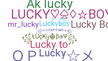 ニックネーム - Luckyboy
