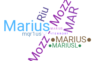 ニックネーム - Marius