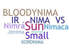 ニックネーム - Nima
