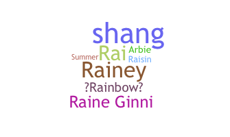 ニックネーム - Raine