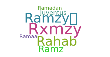 ニックネーム - Ramzy