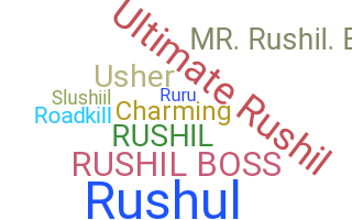ニックネーム - Rushil