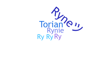 ニックネーム - Ryne