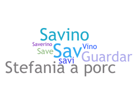 ニックネーム - Saverio