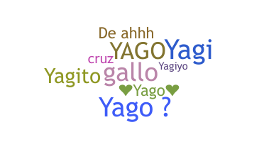 ニックネーム - Yago