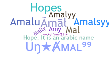ニックネーム - Amal