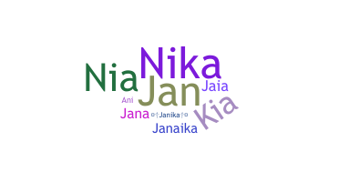ニックネーム - Janika