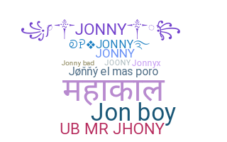 ニックネーム - Jonny