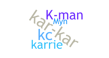 ニックネーム - Karmyn