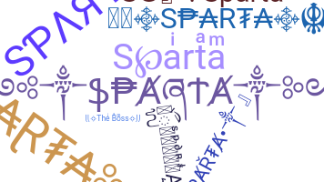 ニックネーム - Sparta