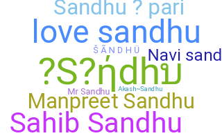 ニックネーム - Sandhu